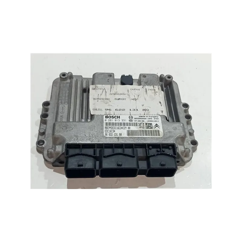 Recambio de centralita inyeccion para citroën c4 berlina (06.2004) 2.0 16v referencia OEM IAM 0281013331 EDC16C34  