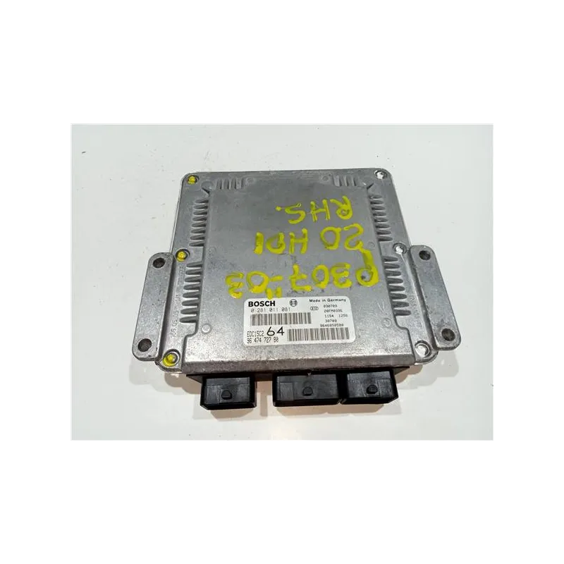 Recambio de centralita inyeccion para peugeot 307 break (3e) 2.0 hdi 110 referencia OEM IAM 0281011081  