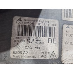 Recambio de faro delantero derecho para citroën c6 (td_) 2.7 hdi referencia OEM IAM 1307022565  