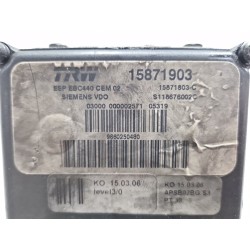 Recambio de nucleo abs para citroën c6 (td_) 2.7 hdi referencia OEM IAM 15871903  