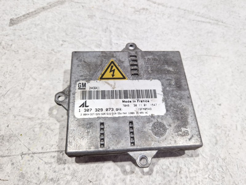 Recambio de centralita faros xenon para opel vectra b (j96) 2.0 dti 16v (f19) referencia OEM IAM 1307329073  