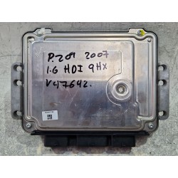 Recambio de centralita inyeccion para peugeot 207/207+ (wa_, wc_) 1.6 hdi referencia OEM IAM 0281013868 9663755480  