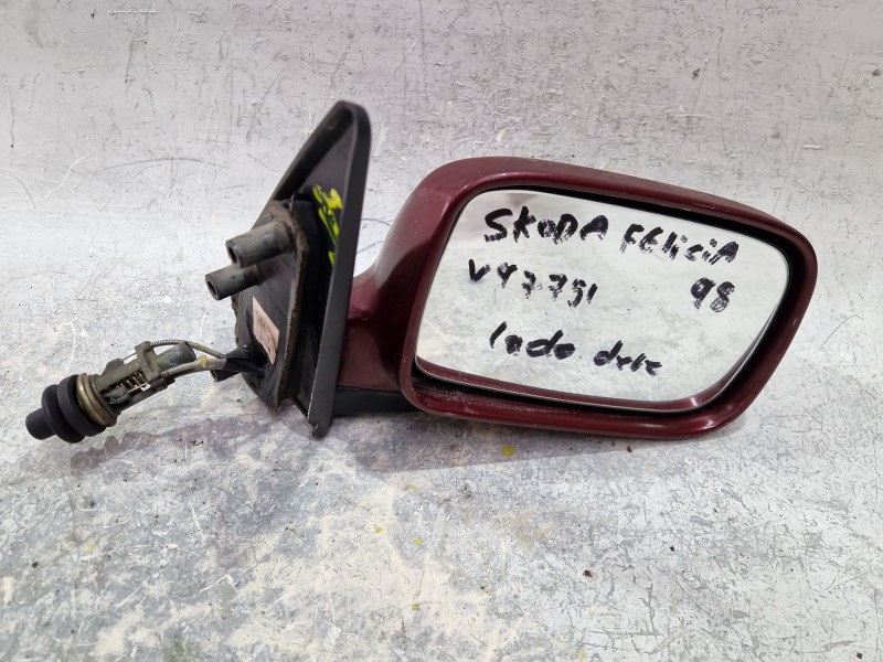 Recambio de retrovisor derecho para skoda felicia i (6u1) 1.9 d referencia OEM IAM 415501410  