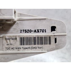 Recambio de mando climatizador para nissan micra iii (k12) 1.2 16v referencia OEM IAM 27520AX701  
