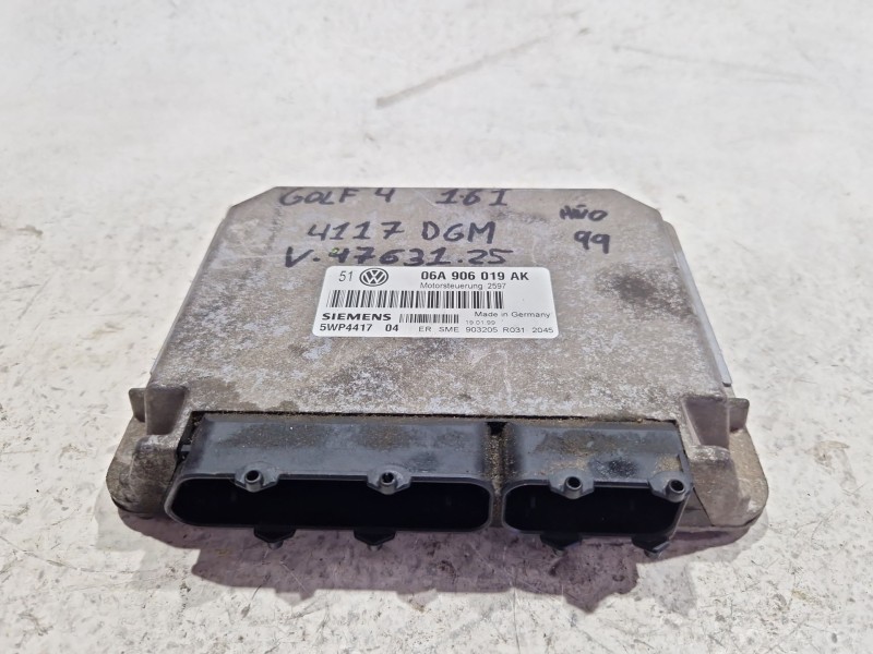 Recambio de centralita inyeccion para volkswagen golf iv (1j1) 1.6 referencia OEM IAM 06A906019AK  