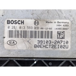 Recambio de centralita inyeccion para kia cee´d hatchback (ed) 1.6 crdi 115 referencia OEM IAM 0281013569 391032A710  