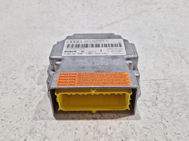 Recambio de centralita airbag para audi a4 b7 avant (8ed) 2.0 tdi 16v referencia OEM IAM 0285001668  