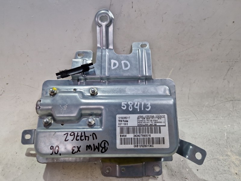 Recambio de airbag delantero derecho para bmw x3 (e83) 2.0 d referencia OEM IAM 343427990016  