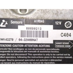Recambio de centralita airbag para alfa romeo 156 (116)(1997) 1.9 jtd 107cv referencia OEM IAM 60680213  