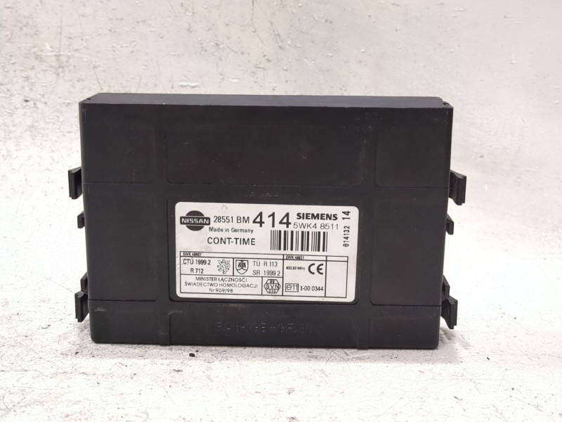 Recambio de modulo electronico para nissan almera (n16/e)(01.2000) 2.2 dci referencia OEM IAM 28551BM414  