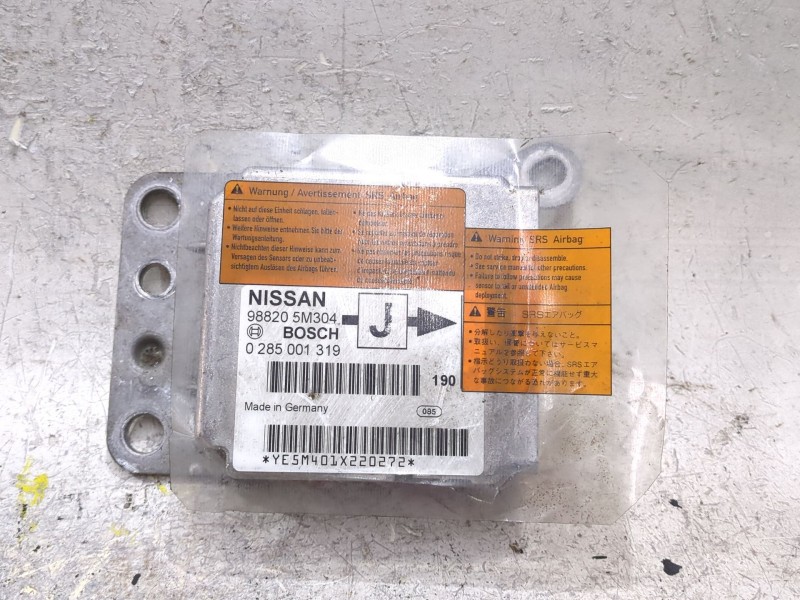 Recambio de centralita airbag para nissan almera (n16/e)(01.2000) 2.2 dci referencia OEM IAM 988205M304 0285001319  