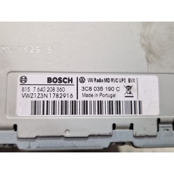 Recambio de sistema audio / radio cd para volkswagen tiguan (5n_) 2.0 tdi 4motion referencia OEM IAM 3C8035190C 8157640208360  