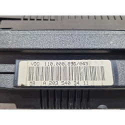 Recambio de cuadro instrumentos para mercedes-benz clase c (bm 202) berlina (04.1993) 2.0 200 cdi esprit (202.134) [2,0 ltr. - 1