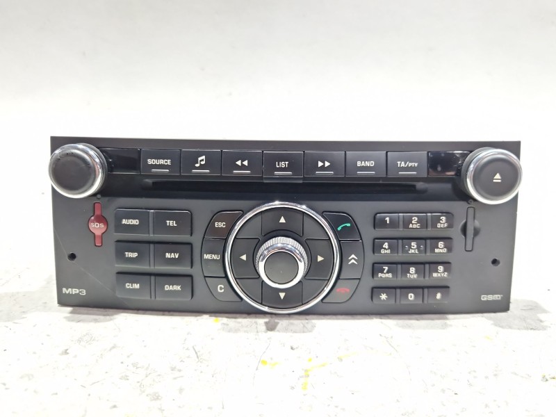 Recambio de sistema audio / radio cd para citroën c6 (td_) 2.7 hdi referencia OEM IAM 96614508ZD  