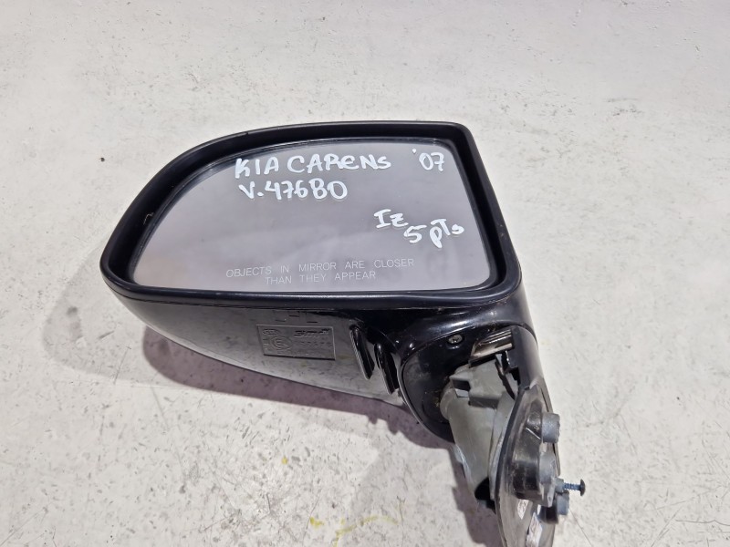 Recambio de retrovisor izquierdo para kia carens iii monospace (un) 2.0 crdi 115 referencia OEM IAM 022576  