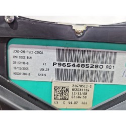 Recambio de cuadro instrumentos para peugeot 307 (3a/c) 1.6 hdi referencia OEM IAM P9654485280  