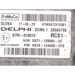 Recambio de centralita inyeccion para ford mondeo v sedán (cd) 2.0 tdci referencia OEM IAM 97RI010012 DS7112B684XC  