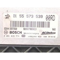 Recambio de centralita inyeccion para opel insignia a (g09) 2.0 cdti (68) referencia OEM IAM 55573539 0281015774  