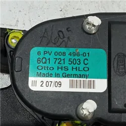 Recambio de potenciometro pedal gas para seat ibiza berlina (6j5)(06.2008) 1.9 tdi referencia OEM IAM 6PV00849601  
