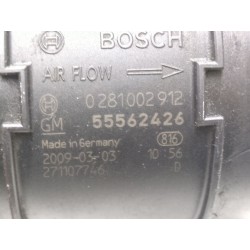 Recambio de caudalimetro para opel insignia a (g09) 2.0 cdti (68) referencia OEM IAM 0281002912 55562426  