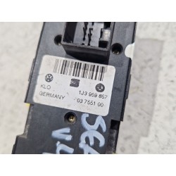 Recambio de mando elevalunas delantero izquierdo para seat leon (1m1) 1.9 tdi referencia OEM IAM 1J3959857  
