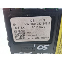 Recambio de modulo electronico para seat altea (5p1) 1.9 tdi referencia OEM IAM 1K0953549B  