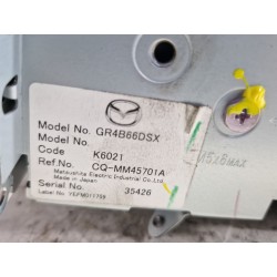 Recambio de sistema audio / radio cd para mazda 6 sedán (gg) 2.0 di (gg14) referencia OEM IAM GR4B66DSX  