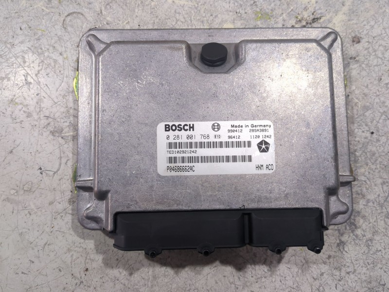 Recambio de centralita inyeccion para chrysler voyager gs (1996) 2.5 tdic awd referencia OEM IAM 0281001768  