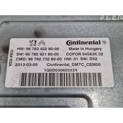Recambio de centralita start / stop para citroën c4 ii (nc_) 1.6 hdi 115 referencia OEM IAM 967834228000  