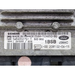 Recambio de centralita inyeccion para ford fiesta v (jh_, jd_) 1.4 tdci referencia OEM IAM 2S6A12A650BG  