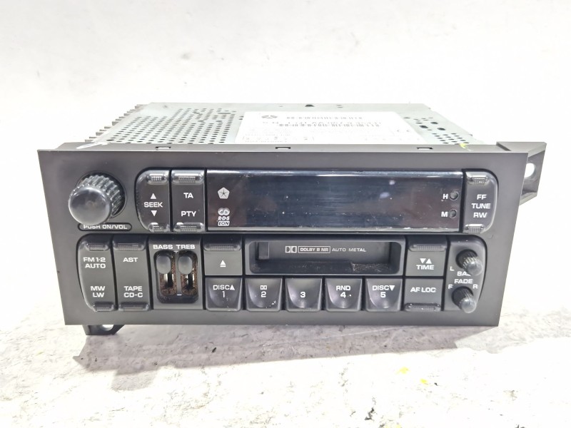 Recambio de sistema audio / radio cd para chrysler voyager gs (1996) 2.5 tdic awd referencia OEM IAM TQ1AA067945431  