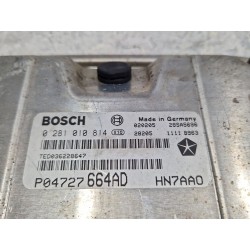 Recambio de centralita inyeccion para chrysler voyager (rg)(2001) 2.5 crd referencia OEM IAM P04727664AD  