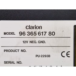 Recambio de sistema audio / radio cd para peugeot 607 (9d, 9u) 3.0 v6 24v referencia OEM IAM 9636561780  