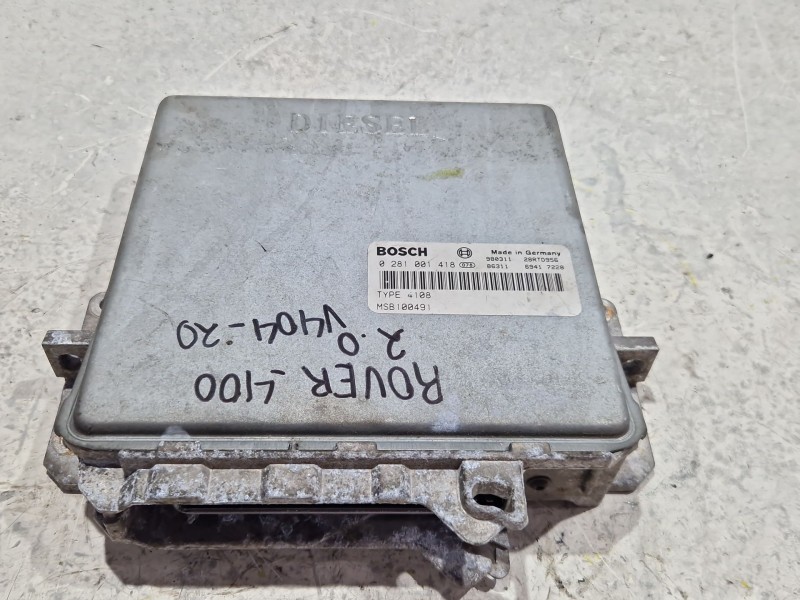 Recambio de centralita inyeccion para rover 400 fastback (rt) 420 d referencia OEM IAM 0281001418  