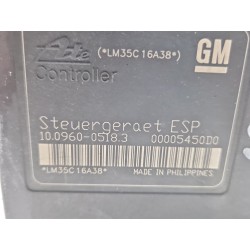 Recambio de nucleo abs para opel astra h (a04) 1.9 cdti (l48) referencia OEM IAM 10096005183  