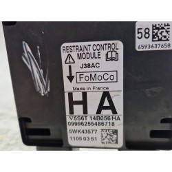 Recambio de centralita airbag para ford fusion (ju_) 1.6 tdci referencia OEM IAM 5s6t14b056ha  