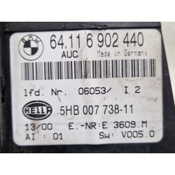 Recambio de mando climatizador para bmw 3 (e46) 320 d referencia OEM IAM 64116902440  