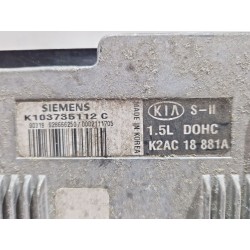Recambio de centralita inyeccion para kia shuma (1997) 1.5 i 16v referencia OEM IAM K2AC18881A  