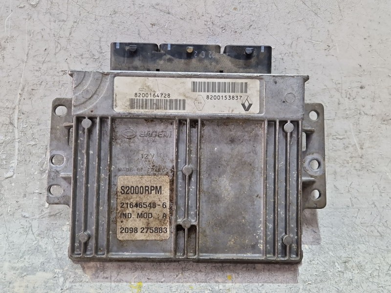 Recambio de centralita inyeccion para renault laguna ii (bg0)(2001) 1.6 16v (bg0a, bg0l) referencia OEM IAM 8200164728  