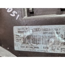 Recambio de faro delantero derecho para audi a4 b6 (8e2) 1.9 tdi referencia OEM IAM 89305700  