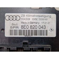 Recambio de mando climatizador para audi a4 b6 (8e2) 1.9 tdi referencia OEM IAM 8E0820043  