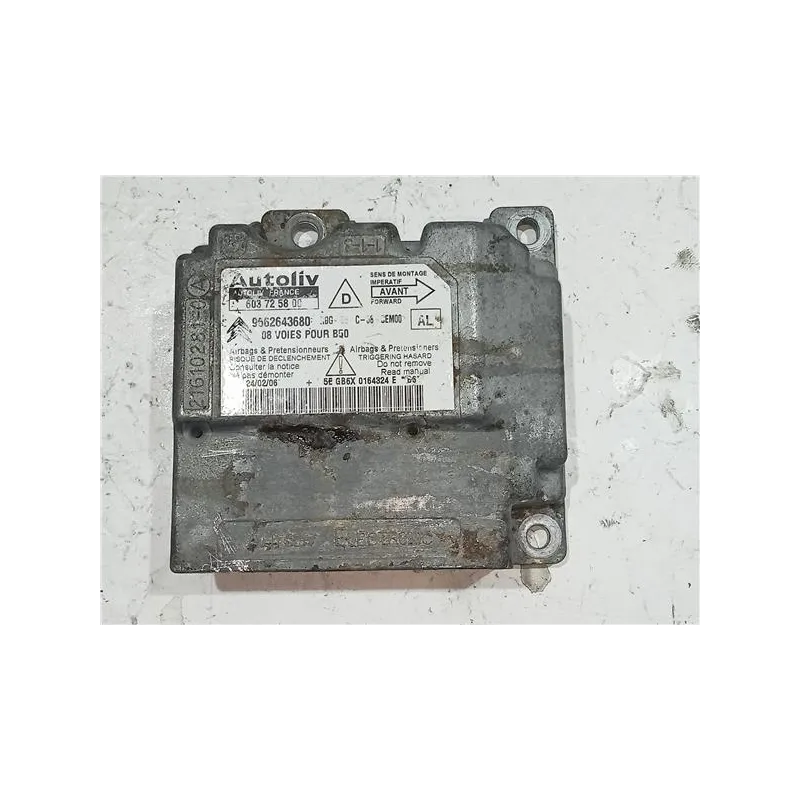 Recambio de centralita airbag para citroën c4 berlina (06.2004) 2.0 16v referencia OEM IAM 603725800  