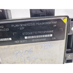 Recambio de centralita inyeccion para peugeot 206 hatchback (2a/c) 1.9 d referencia OEM IAM 9639587680  