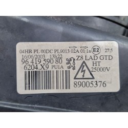 Recambio de faro delantero izquierdo para peugeot 607 (9d, 9u) 3.0 v6 24v referencia OEM IAM 9641959080  