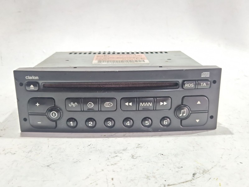 Recambio de sistema audio / radio cd para peugeot 307 (3a/c) 2.0 hdi 90 referencia OEM IAM 96476647XT  