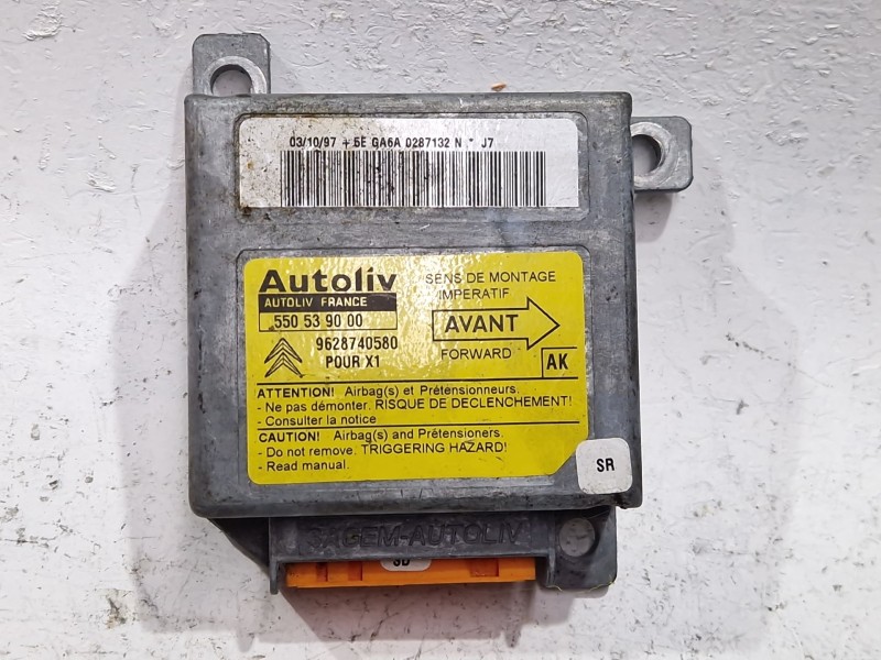 Recambio de centralita airbag para citroën xantia berlina (1993) 1.8 i 16v referencia OEM IAM 550539000  