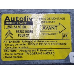 Recambio de centralita airbag para citroën xantia berlina (1993) 1.8 i 16v referencia OEM IAM 550539000  