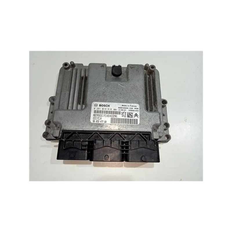 Recambio de centralita inyeccion para peugeot 208 1.4 hdi 68cv? referencia OEM IAM 0281019818  