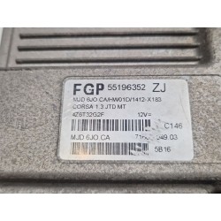 Recambio de centralita inyeccion para opel corsa c (2000) 1.3 cdti referencia OEM IAM 55196352ZJ  