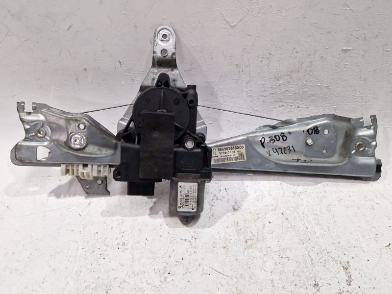 Recambio de mecanismo elevalunas trasero derecho para peugeot 308 i (4a_, 4c_) 1.6 hdi referencia OEM IAM 965982668000  